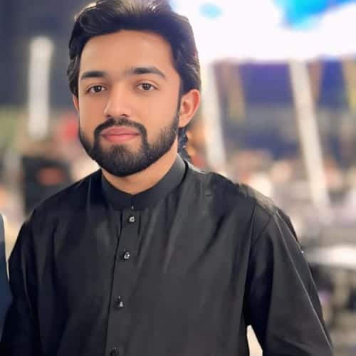 stylish young man in traditional attire